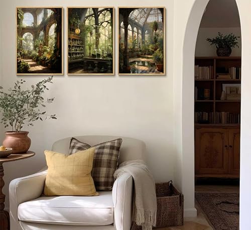 3pcs William Morris Green Plants Canvas Wall Art Medieval Castle Posters Prints Gothictalian Landscape Painting Pictures Paintings Wall Decor for Living Room Bathroom Bedroom Decoration Unframed 3pcs William Morris Green Plants Canvas Wall Art Medieval Castle Posters Prints Gothictalian Landscape Painting Pictures Paintings Wall Decor for Living Room Bathroom Bedroom Decoration Unframed