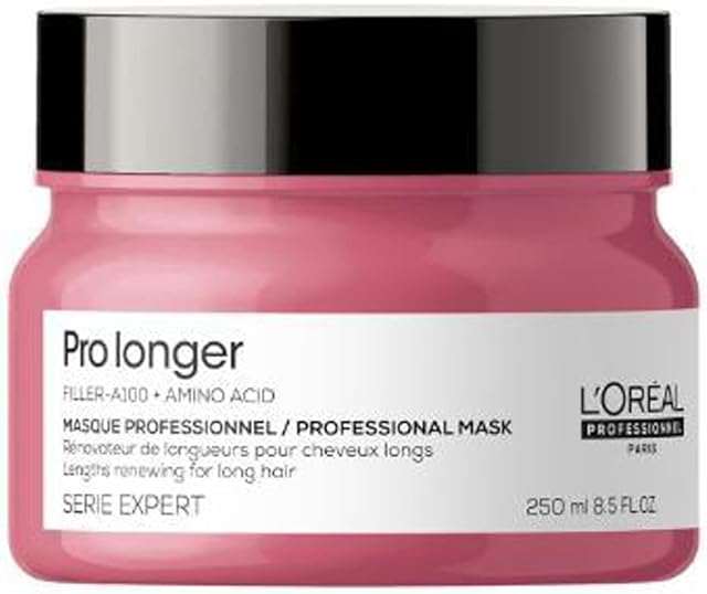 LOréal Professionnel | Mask, With FILLER-A100 And Amino Acid for Long Hair with Thin Ends, Serie Expert Pro Longer, 250 ml