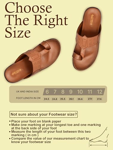 Image of Kolhapuri & Puneri Ethnic Chappal With Super Soft Cushioned Footbed|Ortho & Doctor Comfortable Lightweight Anti-Slip Sole Slipper|Traditional Stylish Ethnic Sandal for MenBB1069