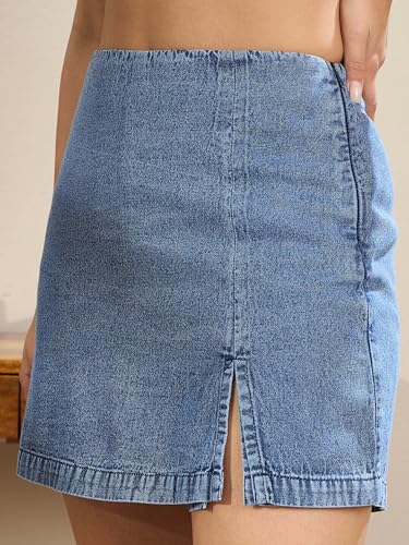SASSAFRAS denim skirt – image 4