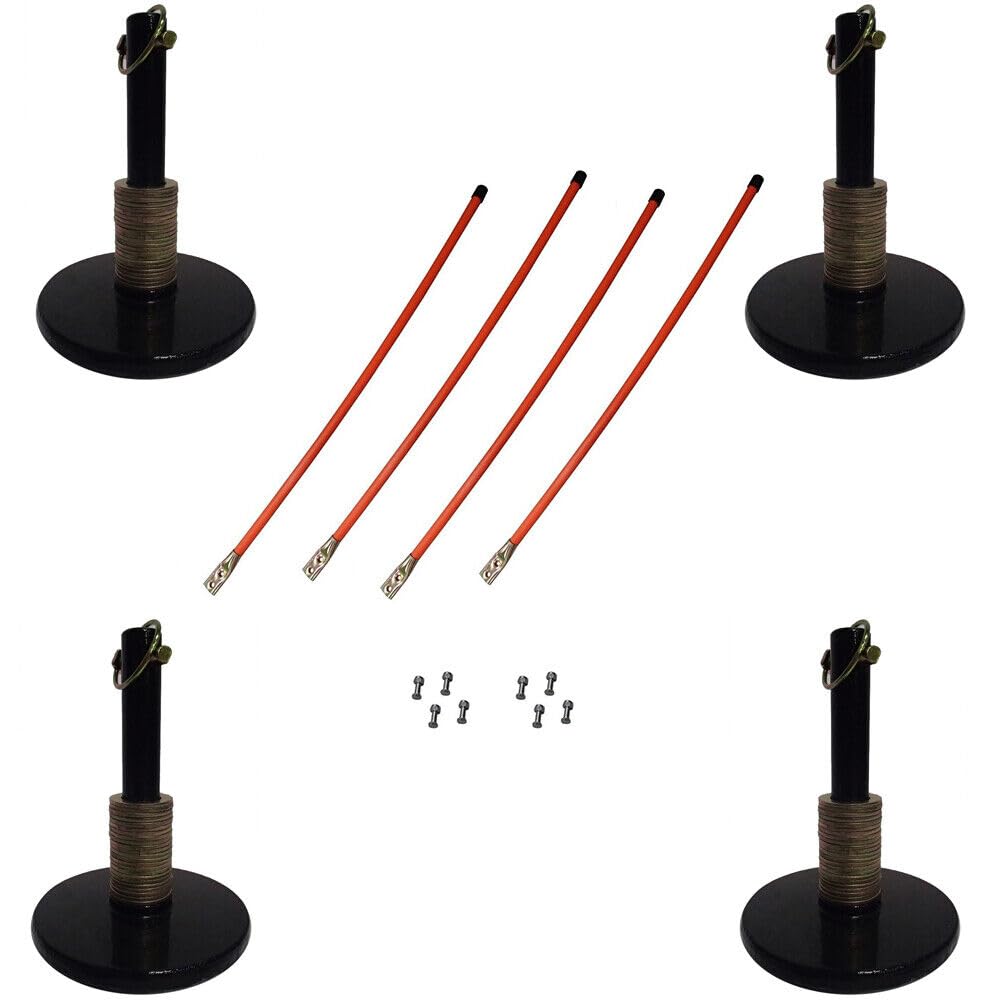 Rollers, Bearings, Belts and Much More - for New (4) for Snow Plow Shoes and 27" for Snow Plow Markers Fits for Universal Products Mode - BND3PB-35983