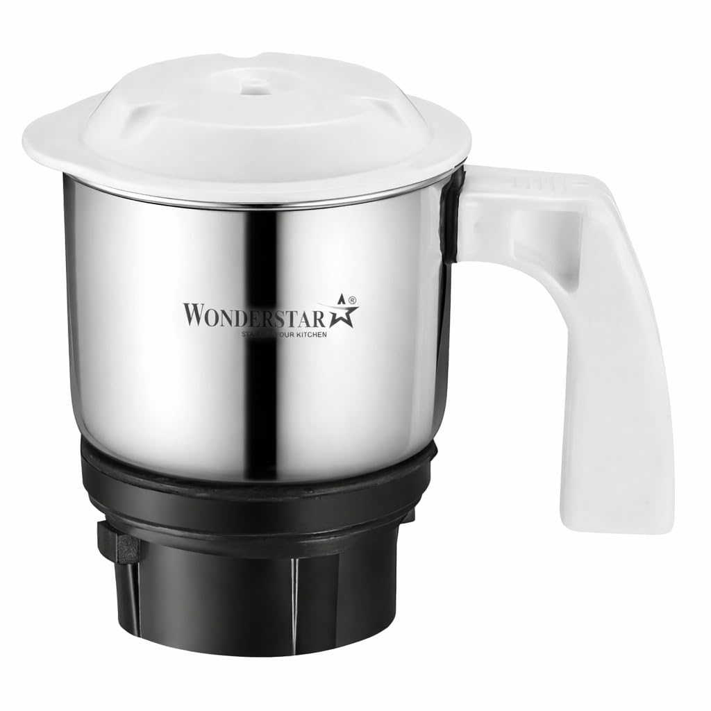wonder star preeti mixer grinder jars (preeti 400ml)|| preethi mixer grinder jar || virgin abs base || side 2 locks ||4 teeth nylon couplers || suitble for preethi popular, eco chef, blue leaf, etc-image-10