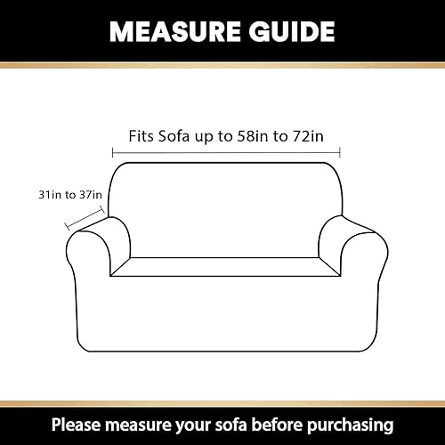 Miniatura 2 de Funda elástica para sofá, protector de muebles, diseño de cuadros, extraíble y lavable, color gris