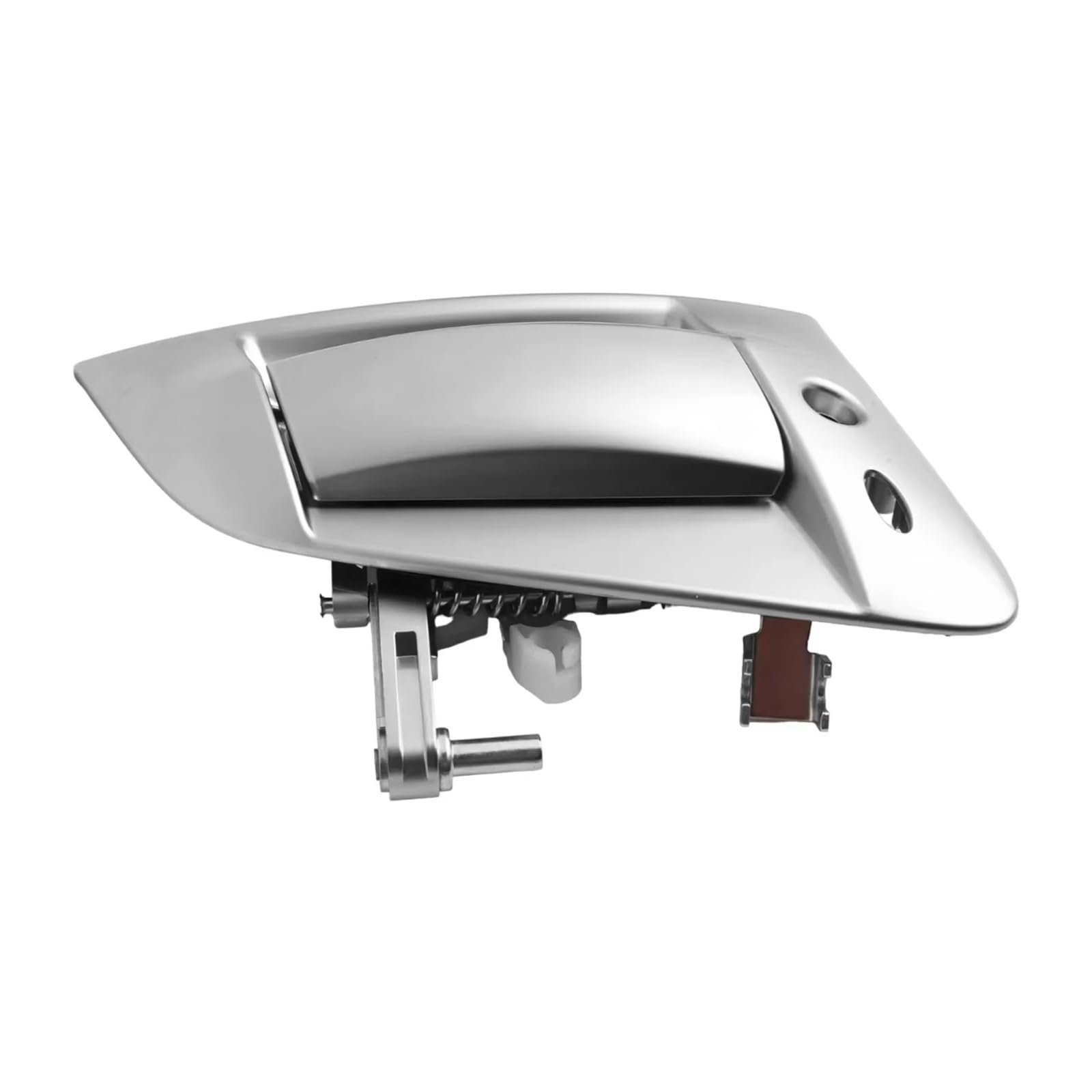 BYSKJZ Car Outer Door Handle Replacement for Nissan for 370Z 2009 2010 2011 2012 2013-2018 Left Front Exterior Door Handle Silver Metal Car Replacement 80607-1EA0B