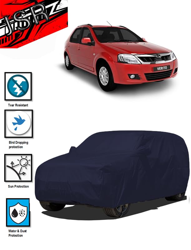 Image of J S R Waterproof Body Car Cover for Mahindra Verito