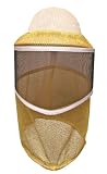 Mann Lake Stingless Binding Round Beekeeping Veil with Elastic Closure, Fine Mesh Head Cover for Hot Summer Weather, Breathable Veil for Bee Suit Protection, Comfort Fit for Farm and Backyard Work