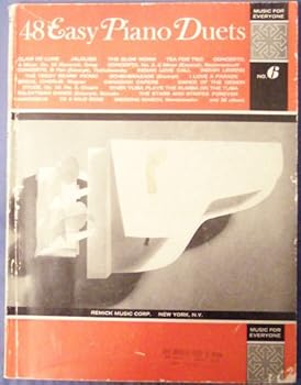 Paperback 48 Easy Piano Duets (Music For Everyone, No. 6) Book