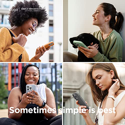 elago Compatible con iPhone 14 Pro, Funda de Silicona líquida, Funda Protectora de Cuerpo Completo, a Prueba de Golpes, Funda Delgada para teléfono, Forro de Microfibra Suave antiarañazos, 6.1 - Imagen 4