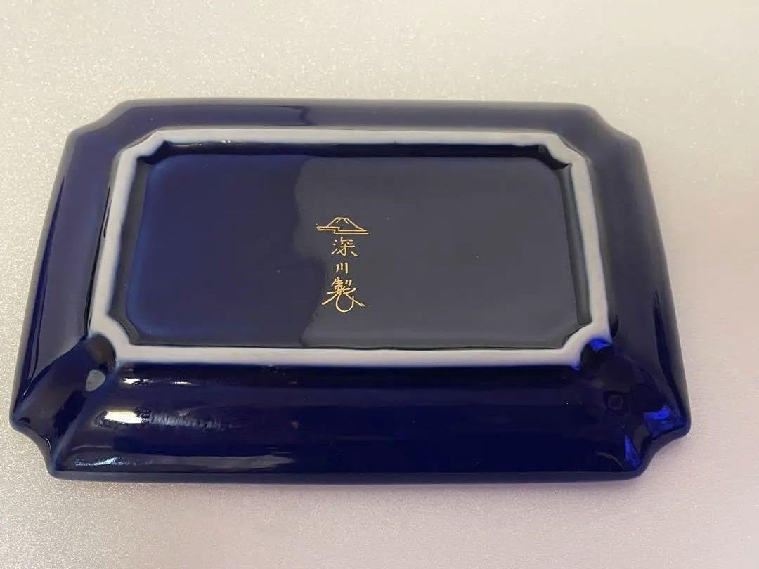 Amazon | 深川製磁 瑠璃彩磁 角皿4枚 香蘭社 1枚 合計5枚 管理