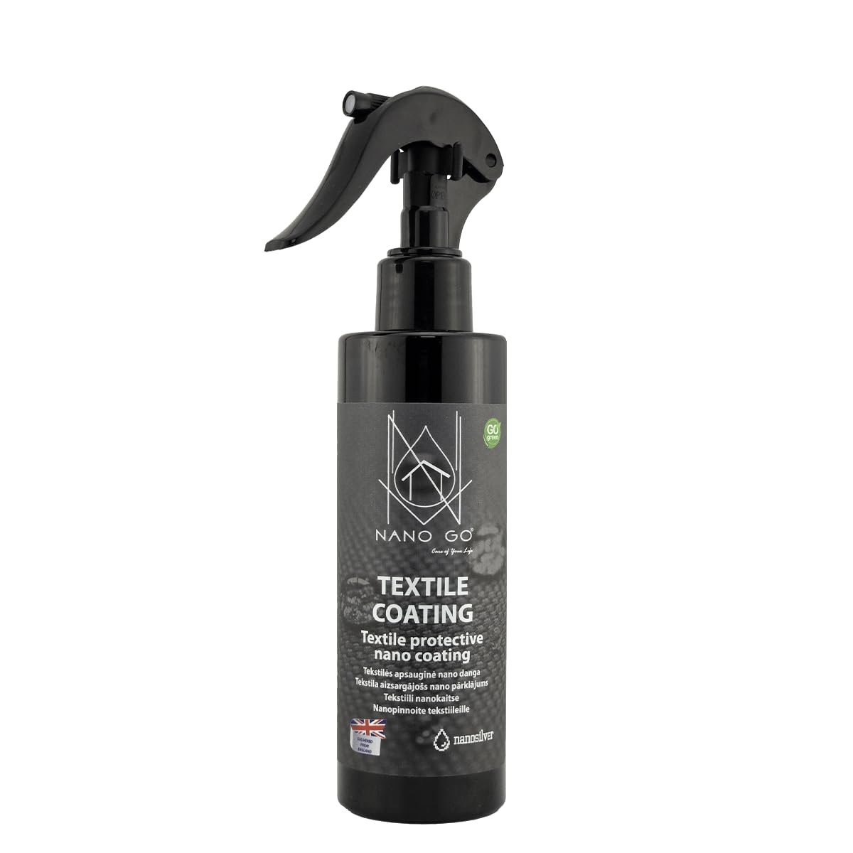 Upholstery Fabric Protector Spray for Car & Home - Eco Friendly Hydrophobic Spray for all Fabrics & Textiles (Carpet, Shoes, Leather, Suede, Car Seats Etc) - 200ml