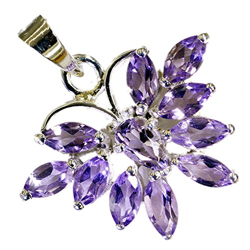 Pendentif améthyste en argent pour sublimer un décolleté féminin