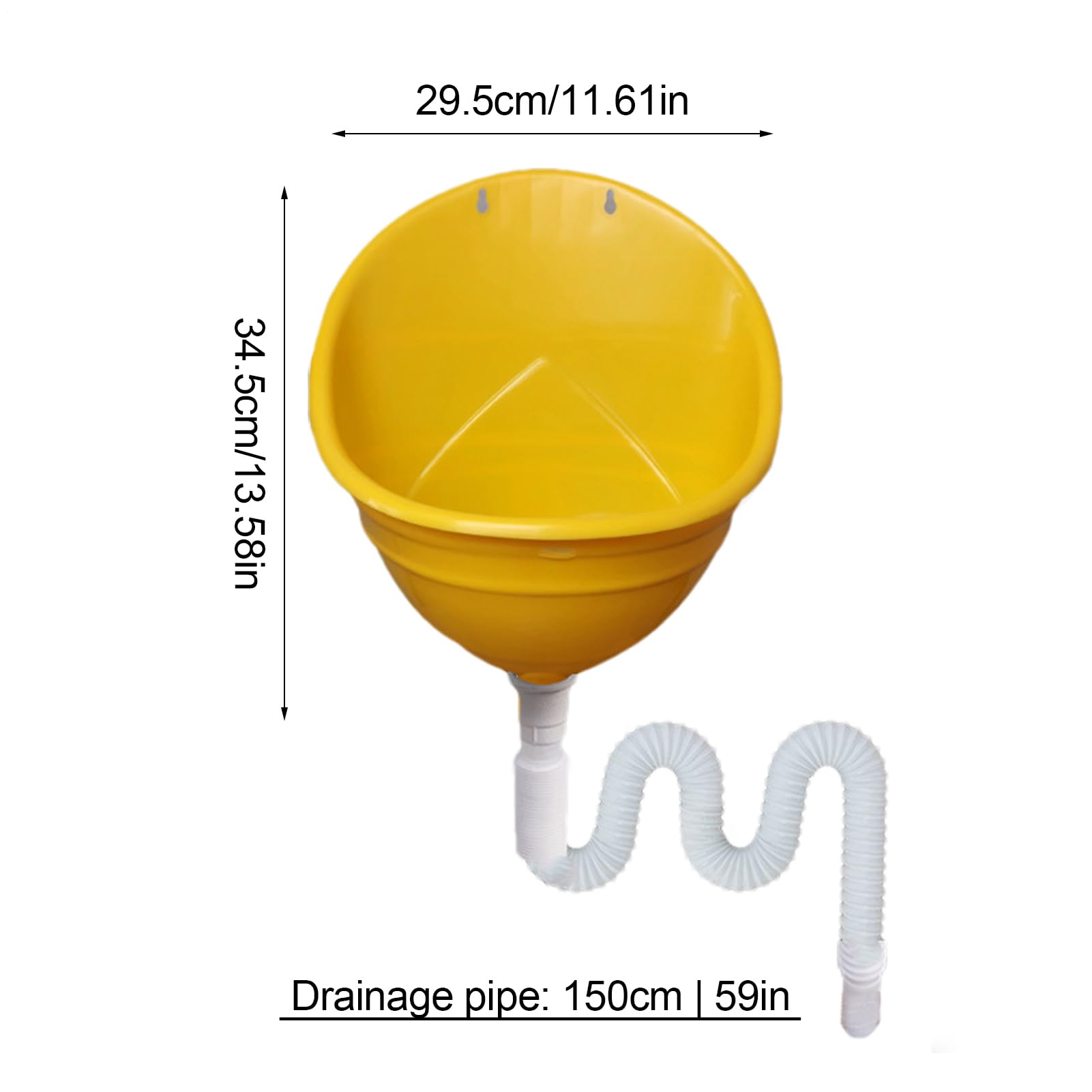 Urinoir d'extérieur avec tuyau – Urinoir portable pour homme | Pratique | sans eau, montage mural, urinoirs de camping en plein air sans eau pour arrière-cour