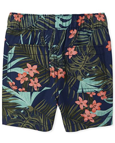 Image of The Children's Place Baby and Toddler Boys Print Pull on Jogger Shorts