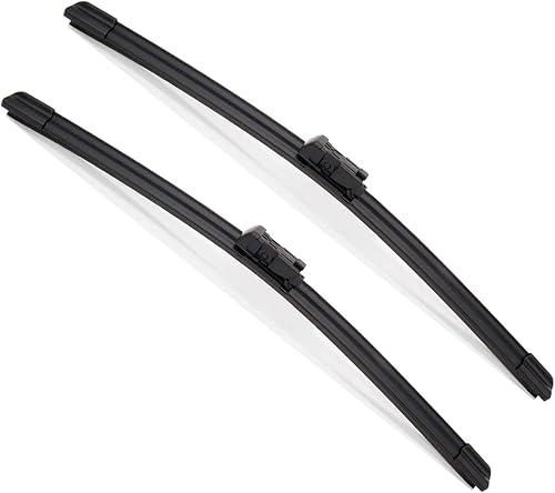 Miniatura 10 de 2 limpiaparabrisas de repuesto para Nissan Altima 2007-2018, Nissan Maxima 2009-2021 - Gancho en J de 28 pulgadas16 pulgadas