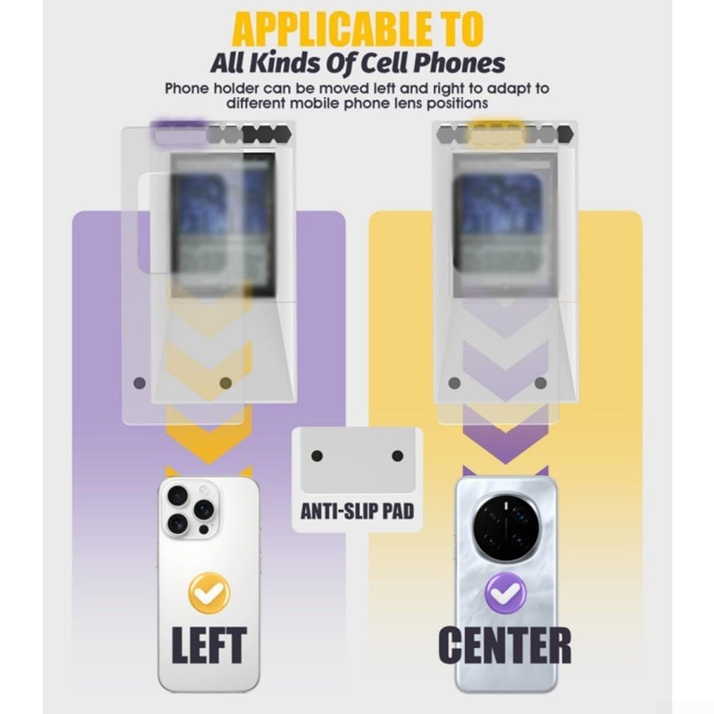 Per scanner MTG, Scanstand per carte collezionabili di dimensioni standard, per app Manabox, per collezionisti di giochi (18,2 x 9 x 18,2 cm)