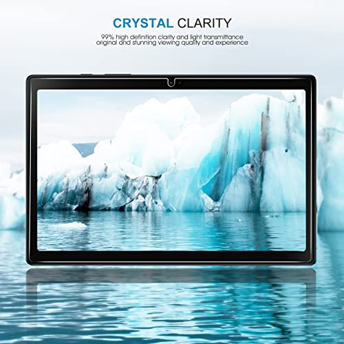 Sparin 2 Pack Screen Protector For Galaxy Tab A8 10.5 Inch 2022, Tempered Glass With Alignment Tool For Samsung Sm-X200/X205/X207 #TOP4