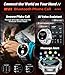 Smart Watches for Men(Answer/Make Calls) with LED Flashlight, 1.85