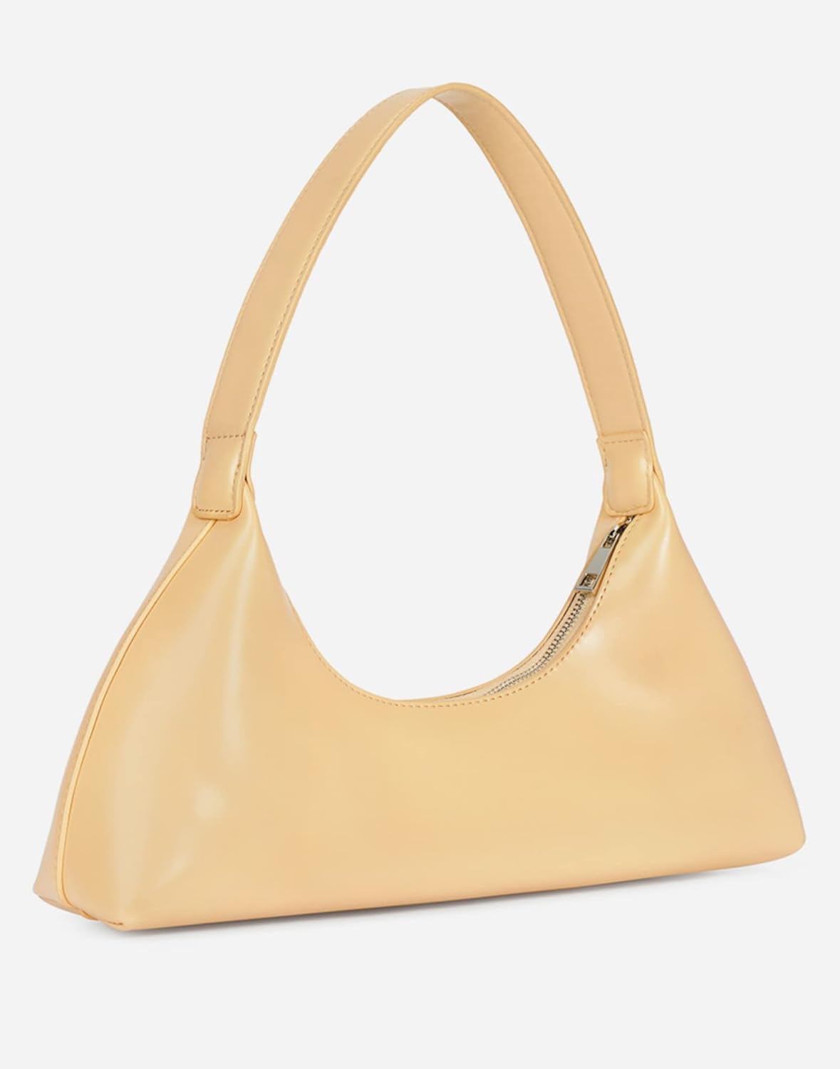 TIJN Clutch Purse for Women Shoulder Handbags Ladies Dumpling Bags Crescent Moon Design Casual Crossbody Bags