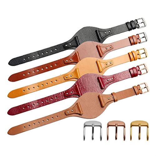 Quick Release Genuine Leather watchband for ES4114 ES4113 ES3625 ES3616 Female Watch Strap 18mm Fashion Bracelet4