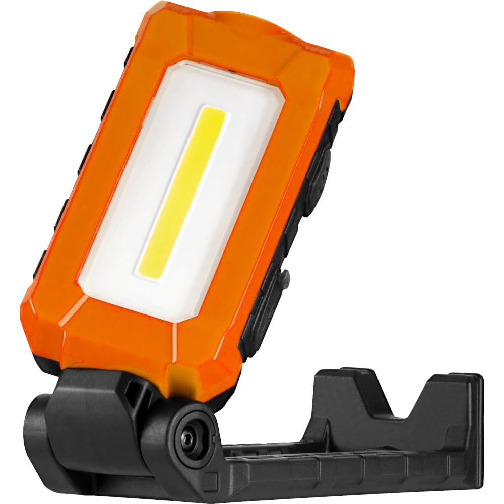 Powerhand Rechargeable Pocket Torch 600 Lumen Orange Magnetic Base SIN-100.1020-O