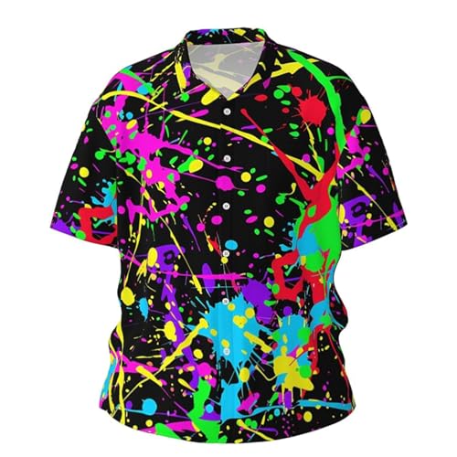 Chemises pour homme manches longues et t-shirt sport style baseball pour l'été