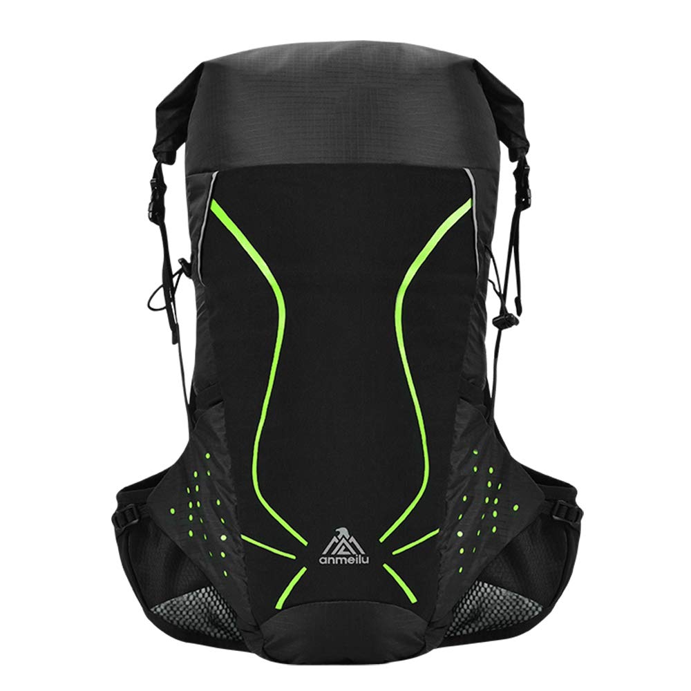 Sac à Dos de Course à hydratation 18l, Conception antivol, Ventilation Respirante pour Course sur Sentier, randonnée, Cyclisme