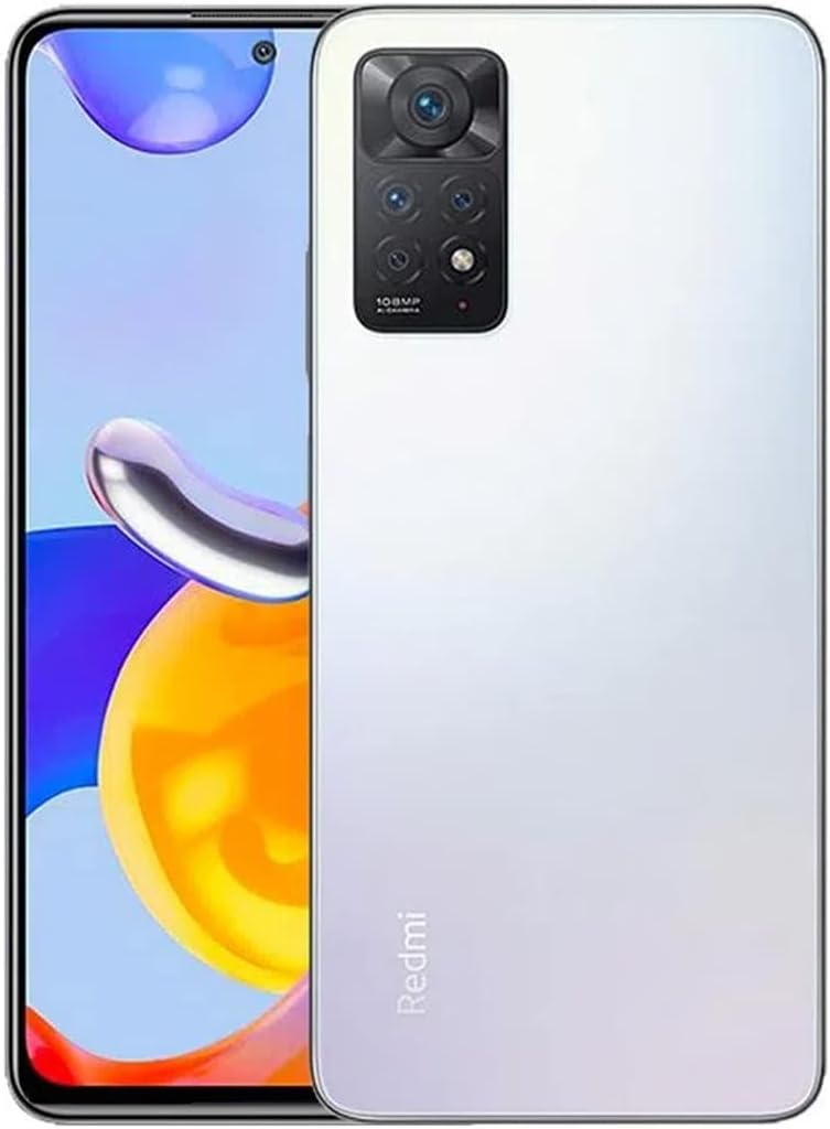 Xiaomi Redmi Note 11 Pro 5G + 4G (for Tmobile Mint Tello & Global) 128GB + 6GB Unlocked 6.67" 108MP Camera Night Mode ((Polar White)