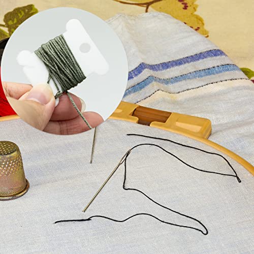 dmc Grey Embroidery Threads, Sewing Thread Kit - Grey Series Cross Stitch Floss (14 Skeins Per Pack) - Image 3