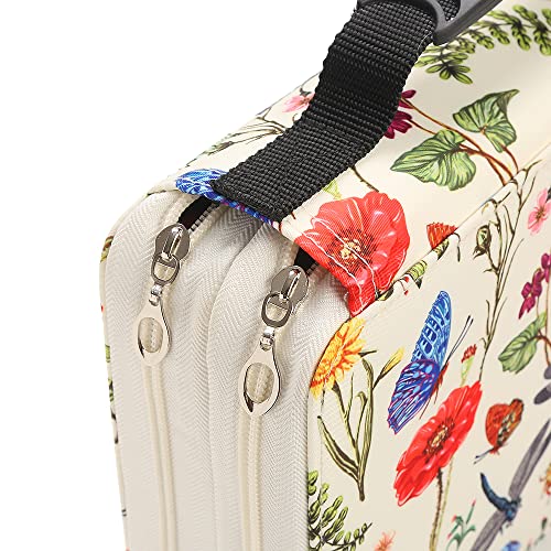 Image of Lbxgap 68 Slots Marker Pen Organizer Case w /Handle