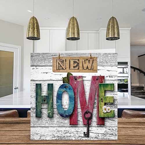 Stuff4 Happy New Home Card - New Home - Congratulations Housewarming New House Cards, Congrats Moving House Cards, 5.7 X 5.7 Inch Welcome House Warming Greeting Cards For Family Friends #TOP2