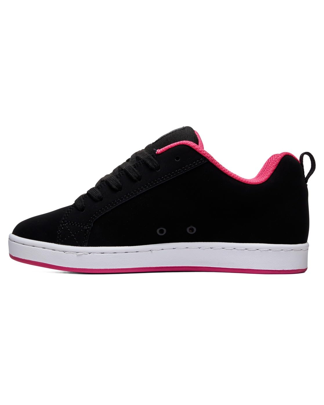 Dc Shoes Women Court Graffik WM Black/Pink Stencil 8 UK 42 EU