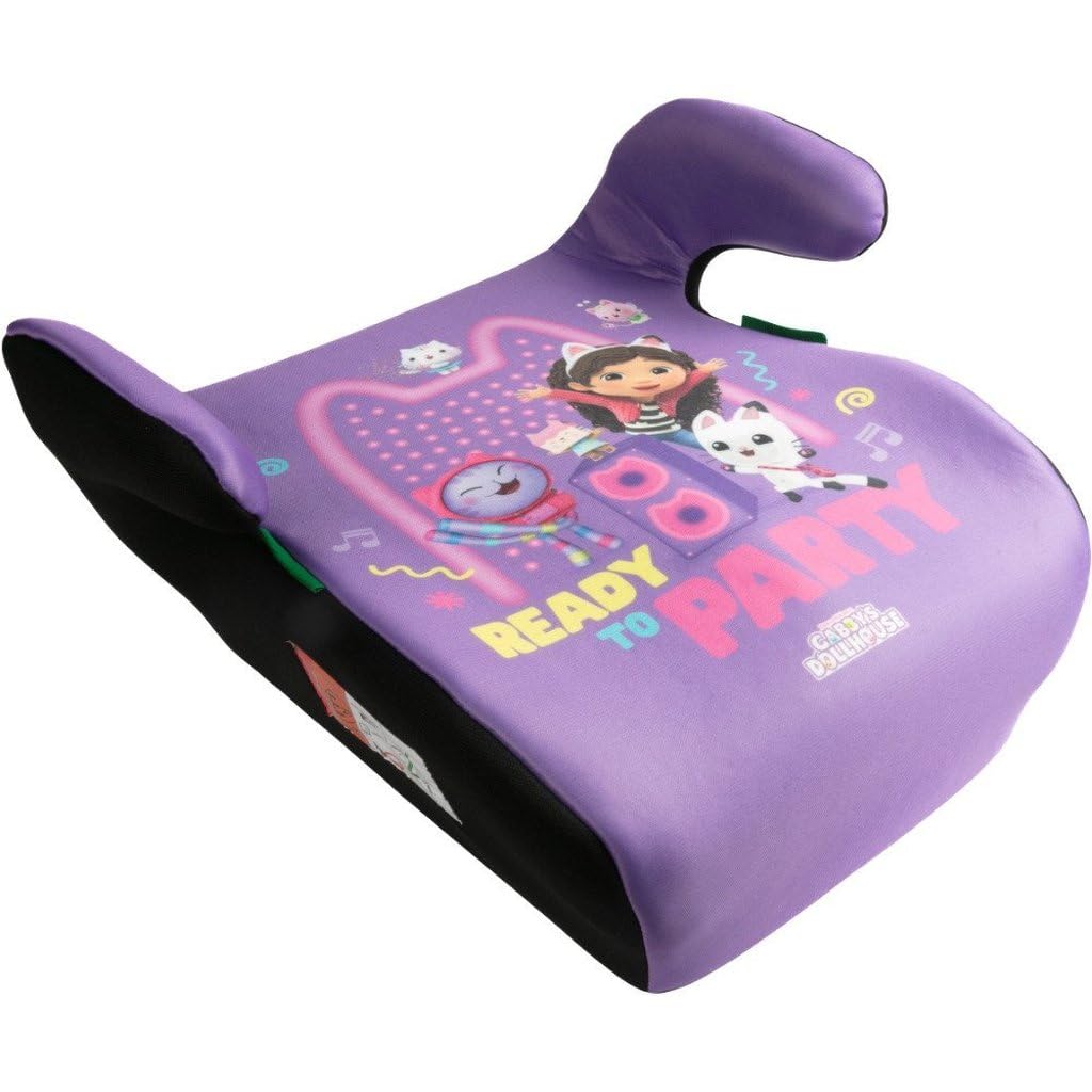 Tataway Baby Car Backrest Seat Gabby's I-Size ECE R129, Children's Height 126-150 Cm, 22-36 Kg, 6-12 Years Old, Group 3, Light and Easy to Carry - Removable and Washable