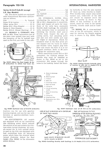 Manual de servicio International Harvester de reparación de tractor Farmall 7