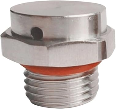 Waterproof Air Vent Valves Stainless Steel Waterproof Air Vent Valves M5 M6 M12 M16 M20 Screw In Protective Plug Metal BreathersM16x1.5-10mm