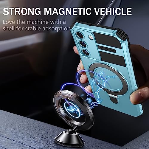 Coque Samsung S22 antichoc ultra robuste à support magnétique épuré