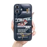 Ins Hot Sports Shoes Brand Puffer Phone Case Compatible with Cool iPhone 16 Case 6.3