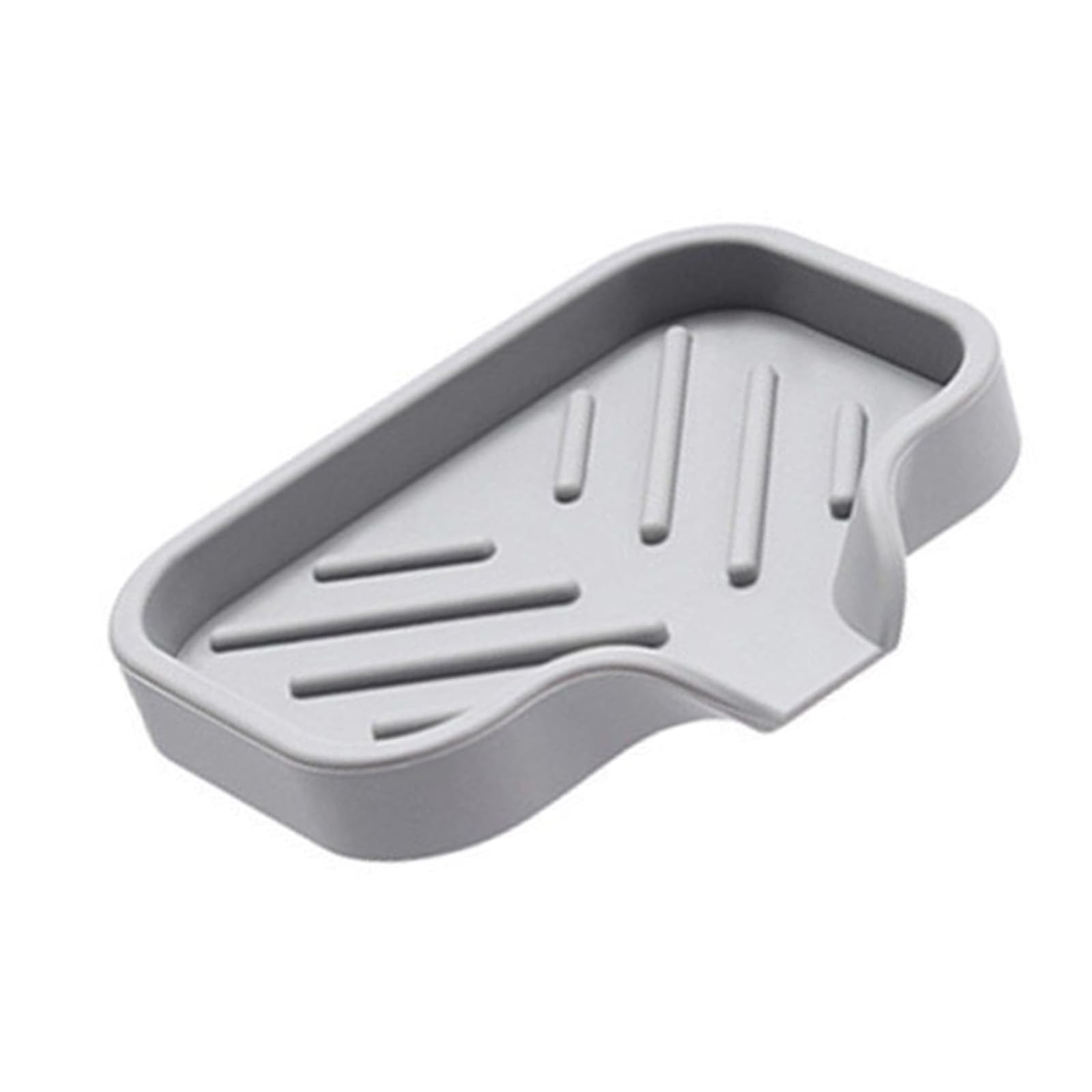 MICFENY Elegant Japanese Styles Bathroom Tray Silicone Materials for Organizing Toiletries and Candle in a Neat Space