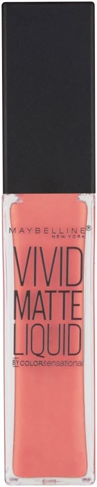 Color Sensational Vivid Matte Liquid Lipstick, Number 7, Blush
