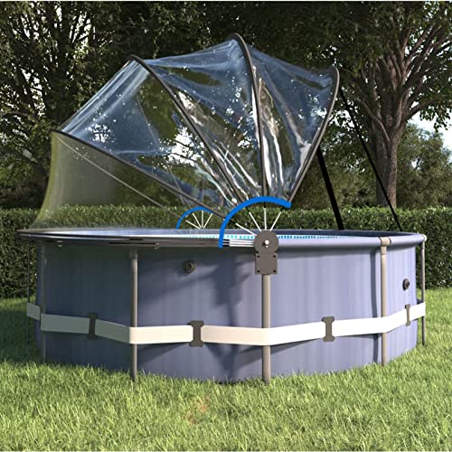 Yolola Pool abdeckungen kuppel Poolabdeckung Rund pooldach für...