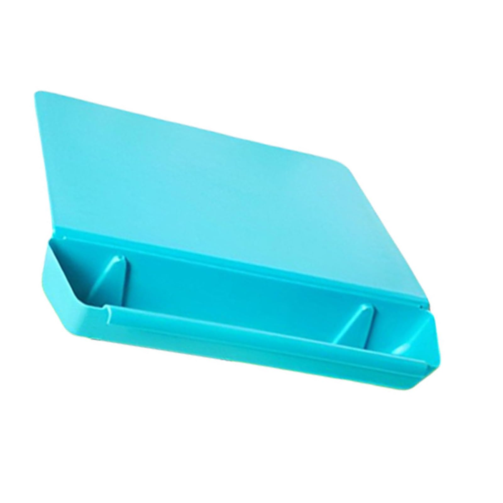 Food Prep Cutting Board with Front Tray, Detachable PP Chopping Board with Balanced Base for Kitchen Use Detachable Prep Front Tray Food Catcher Non Slip Kitchen Countertop Chopping Ingredient