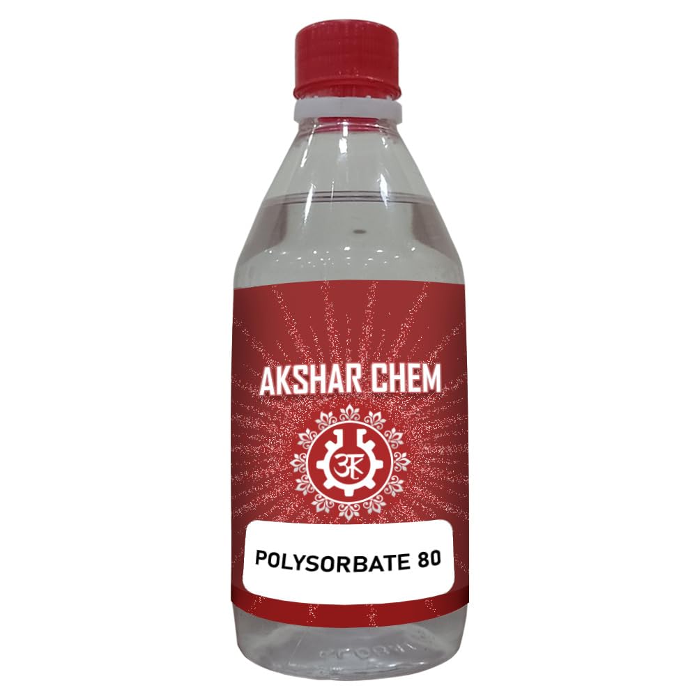 Polysorbate 80 (450 GM)- Versatile Emulsifier for Enhanced Product Performance