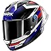 Produktbild SHARK, Integraler Motorradhelm AERON GP FIM FIRSTLAP Carbon Blue Red DBR, L