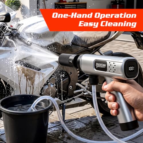 Image of Cordless Portable Washer,Type-C Rechargeable Handheld Washer,1.5lbs