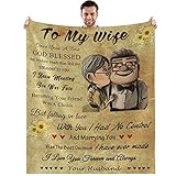Design originale e unico: la combinazione di segni d'amore e parole sulla coperta è una meravigliosa idea regalo per l'uomo per inviare pensieri di amore e cura alla sua amata. Puoi essere sicuro che tua moglie adorerà questo regalo.