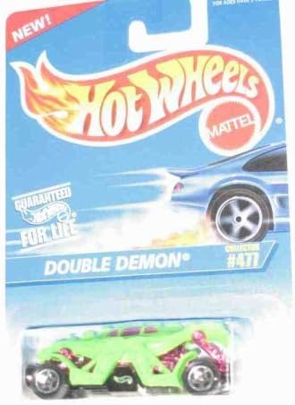 #477 Double Demon Light Green China Collectibles Collector Car Hot Wheels