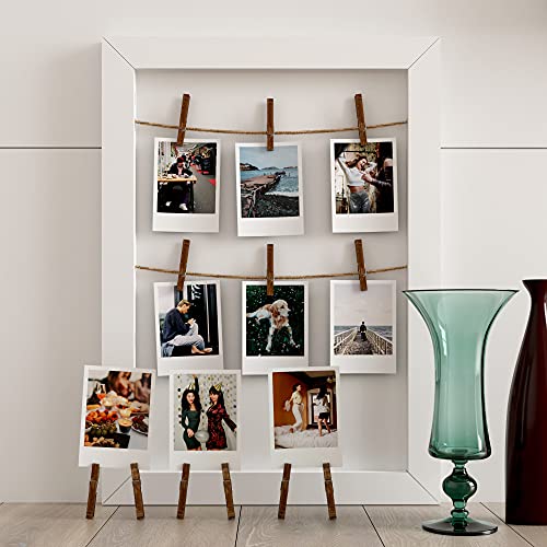 LWR CRAFTS Mollette grandi in legno 3-5 / 16 8,4