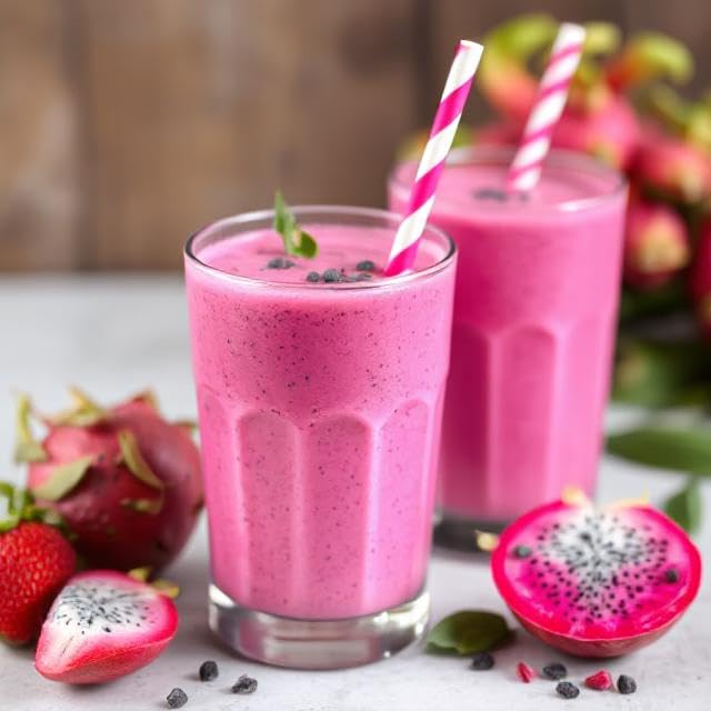 Dragon Fruit Powder for Baking & Drinks, 4 oz | Pink Pitaya Powder | Vegan, Non-GMO Great for Smoothies & Natural Food Coloring - Image 3