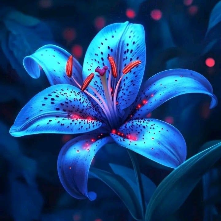 Rare Lily Bulbs UK, Lilies Rhizome for Planting, Hardy Perennial, Excellent Display, Natural Organic-2 Rhizome-C