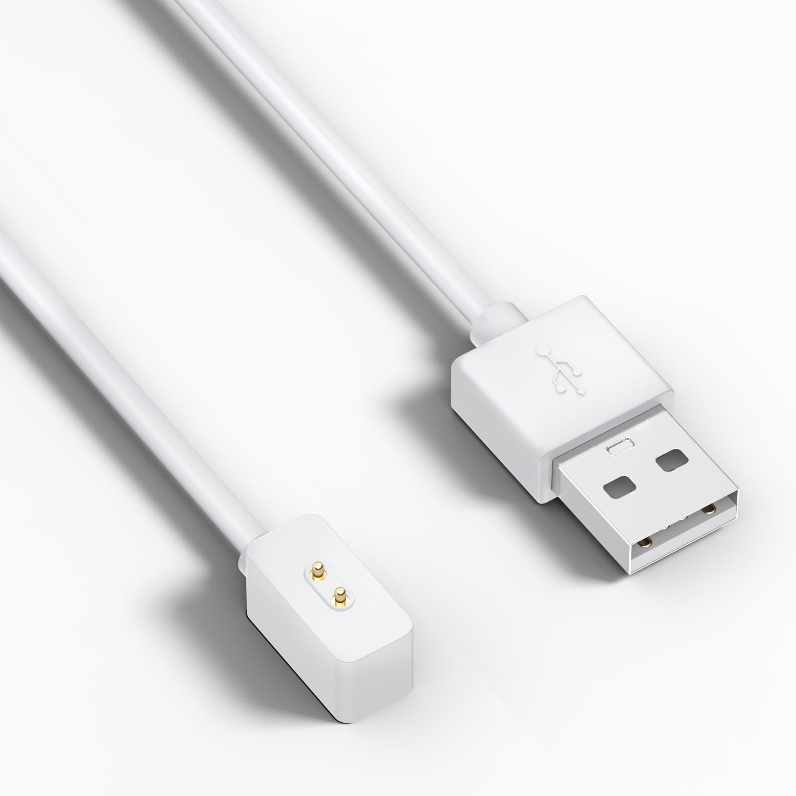 Charger Cable for Xiaomi Redmi Watch 5/5 Active/5 Lite/4/3 Active/3 Lite, USB A Magnetic Charging Cord for Mi Band 10/10 Pro/10 Active/9/9 Pro/9 Active/8/8 Pro/8 Active/Redmi Band 3/2 (White, 60cm)-image-14
