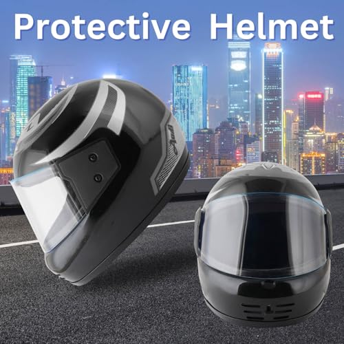 Image of Sage Square Audi Kimi Full Face Helmet | ISI Certified | Clear Visor | Ultra Comfort Inner Padding Extra Comfort & Stylish